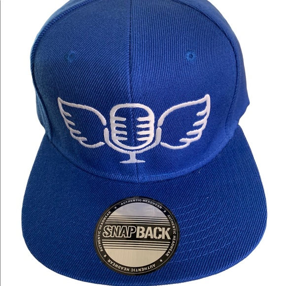 Vin Scully hat embroidered Microphone Vin hat New logo quality hat LA hat Vin - Picture 2 of 3